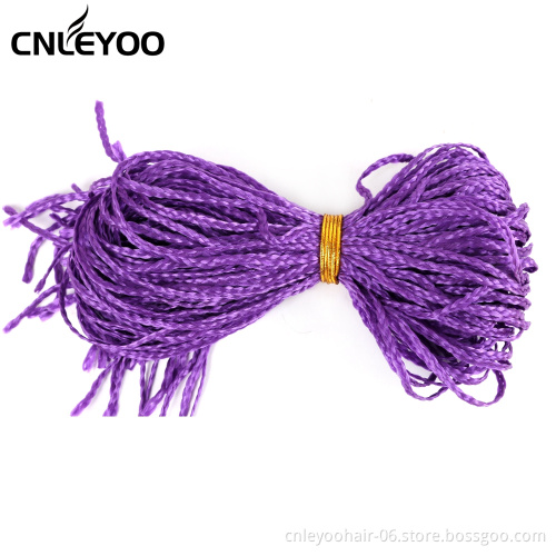 Purple ZiZi Box Braid Crochet Hair 28 Inch Wholesale Micro Box Braids Crochet For Women